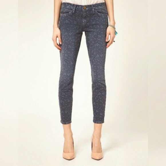 Current/Elliot The Stiletto Lake Ditsy Jeans - Picture 3 of 5